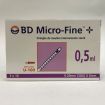 BD Micro-Fine Siringa Insulina 0,5ml G30 30 Pezzi